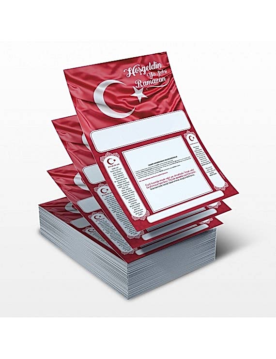 İmsakiye Baskı