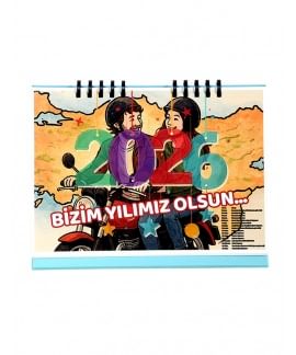 Masa Takvimi A5 Boyutu